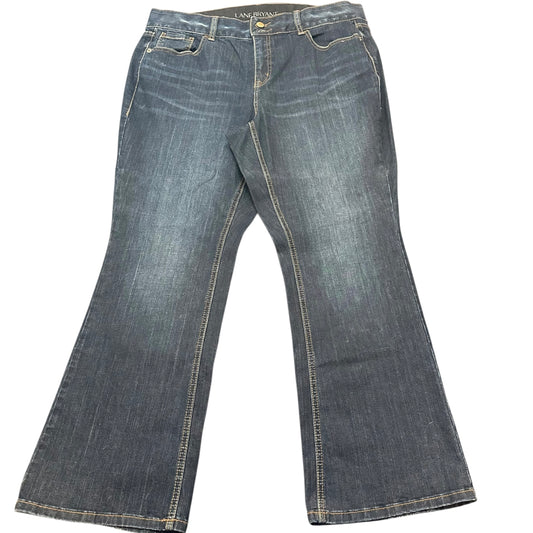 LANE BRYANT HIGH RISE BOOTCUT JEANS DENIM NWT 100 SZ 16S