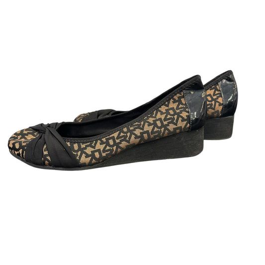 DKNY LOGO WEDGES 219 SZ 10