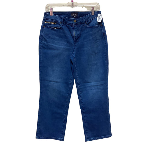 NYDJ LIFT TUCK BLUE JEANS CROPPED - SZ 8 - 152