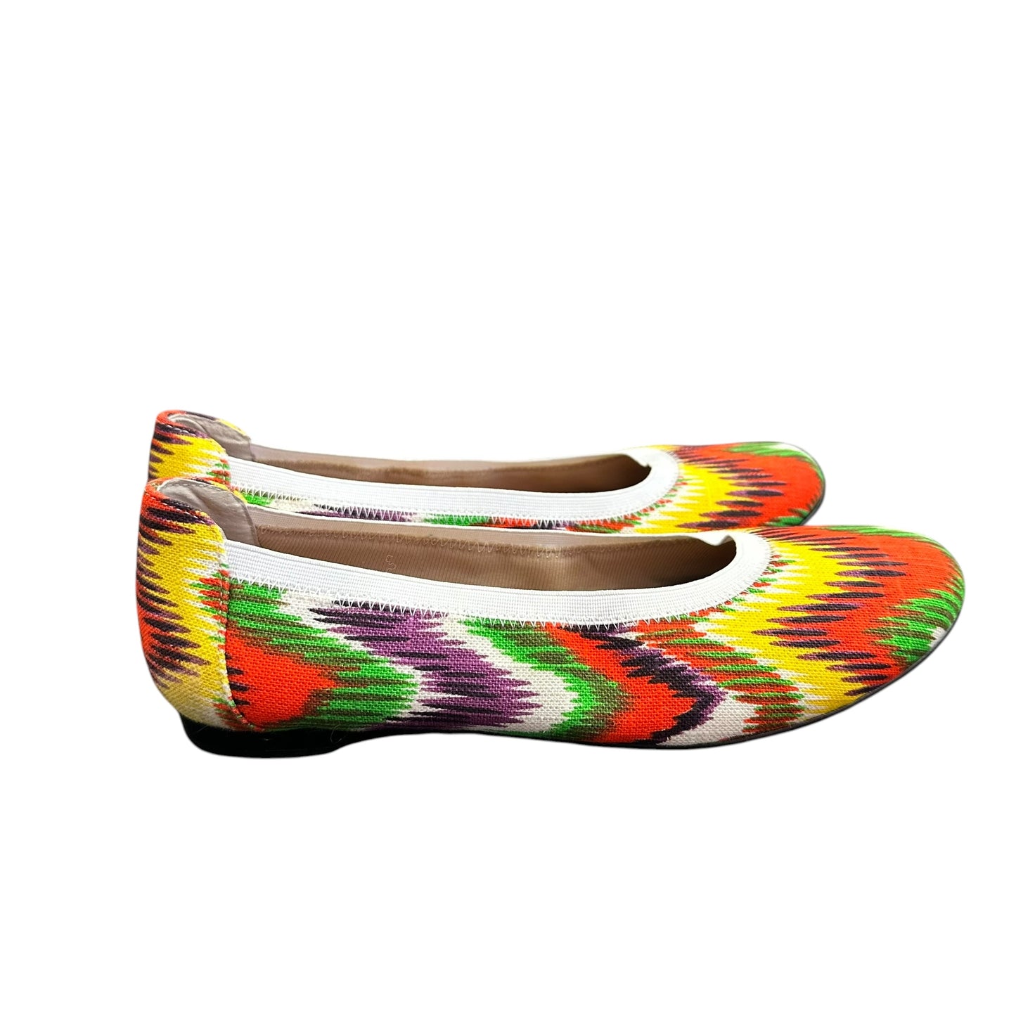 ROSE PETALS COLORFUL FLATS 227 SZ 8