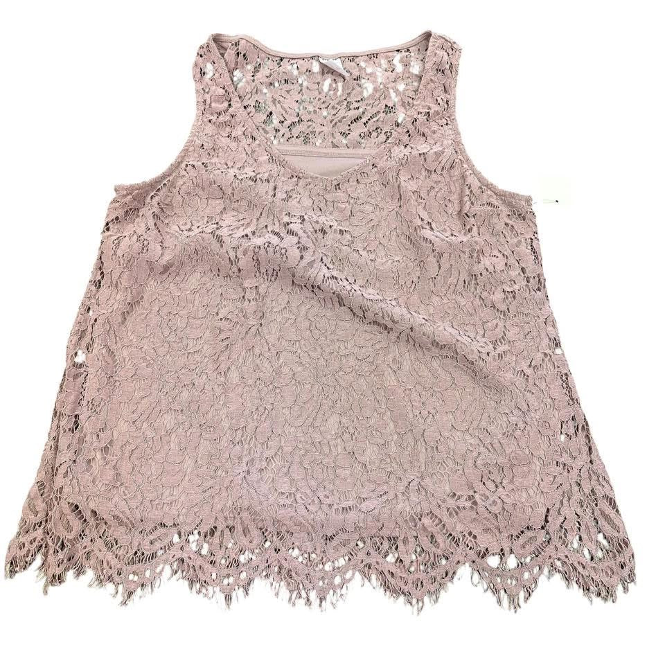 NOBO MAUVE LACE BLOUSE 85 XXL