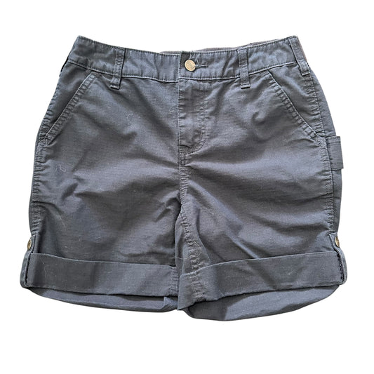 CARHARTT NAVY CUFFEED HEM SHORTS 100 SZ 2