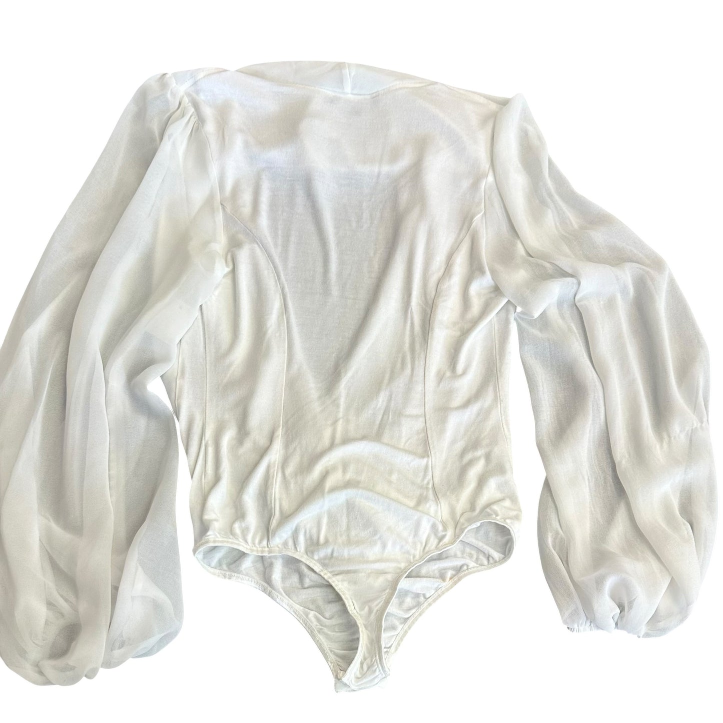 CQ BY CQ WHITE BODYSUIT 246 MEDIUM