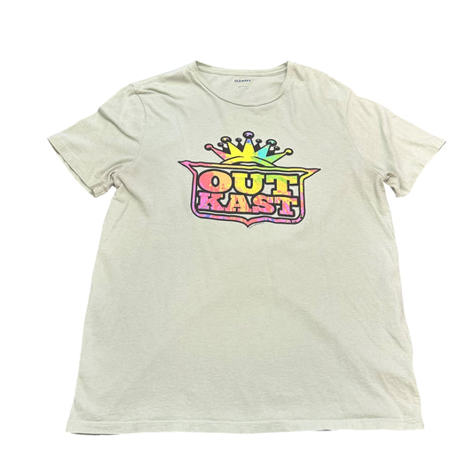 OLD NAVY OUTKAST GREEN T-SHIRT 100 LARGE