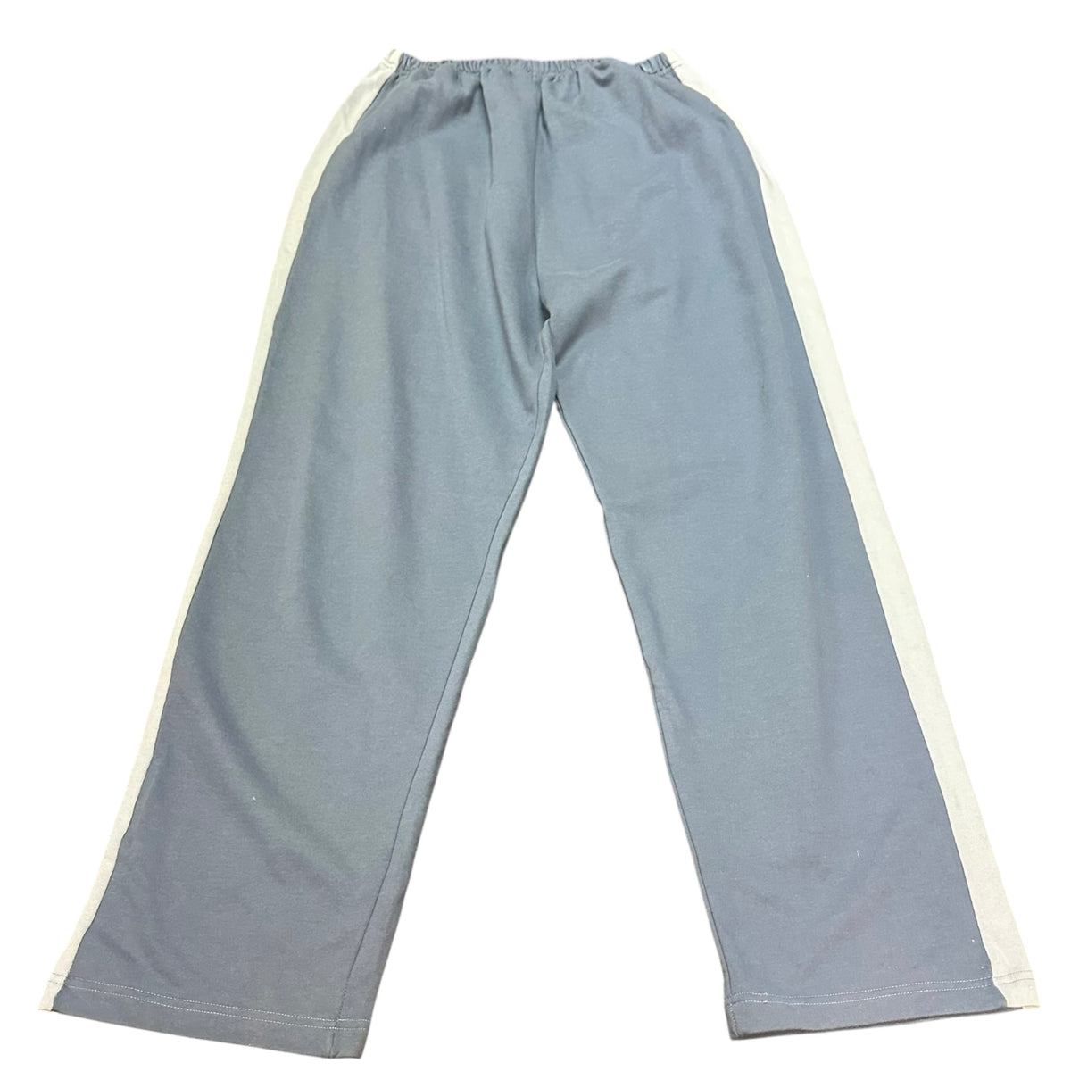 BLUE WIDE LEG HIGH RISE SWEATPANTS 100 1/2X