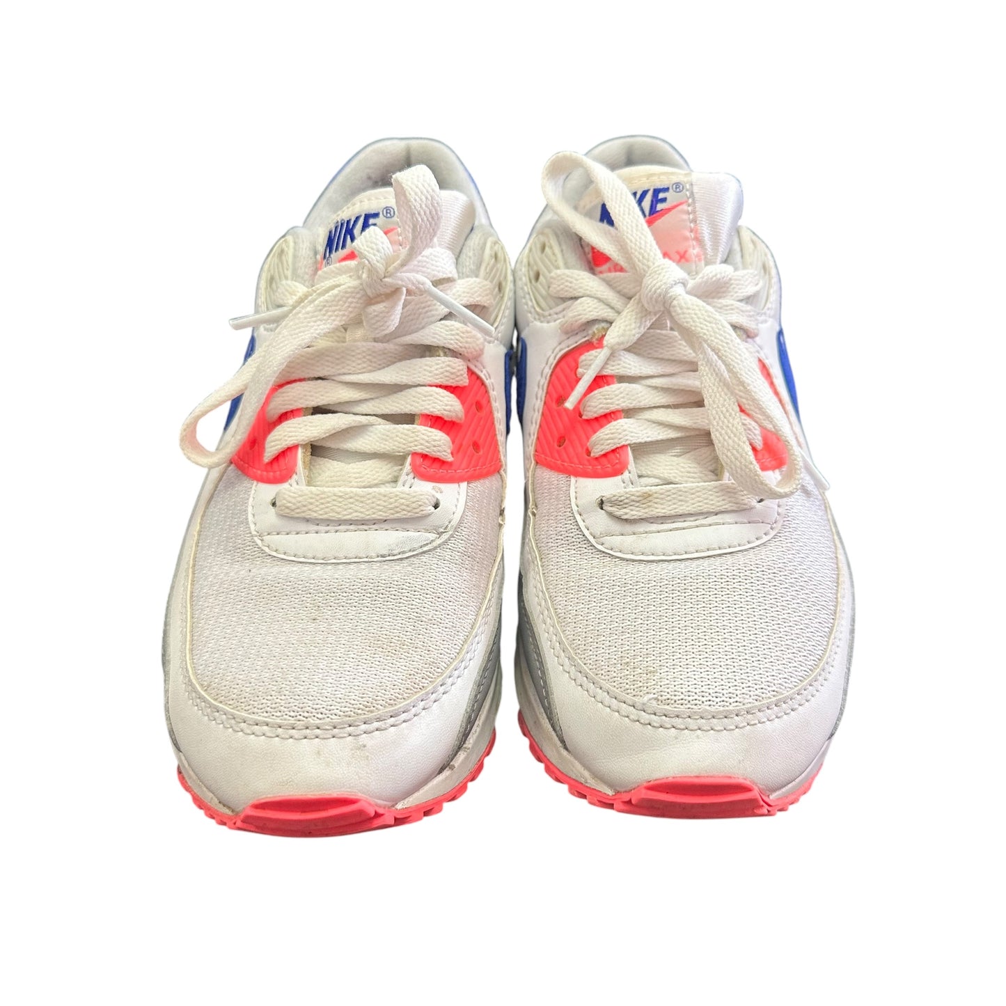 INSPIRED WHITE AIR MAX SNEAKERS 100 SZ 8