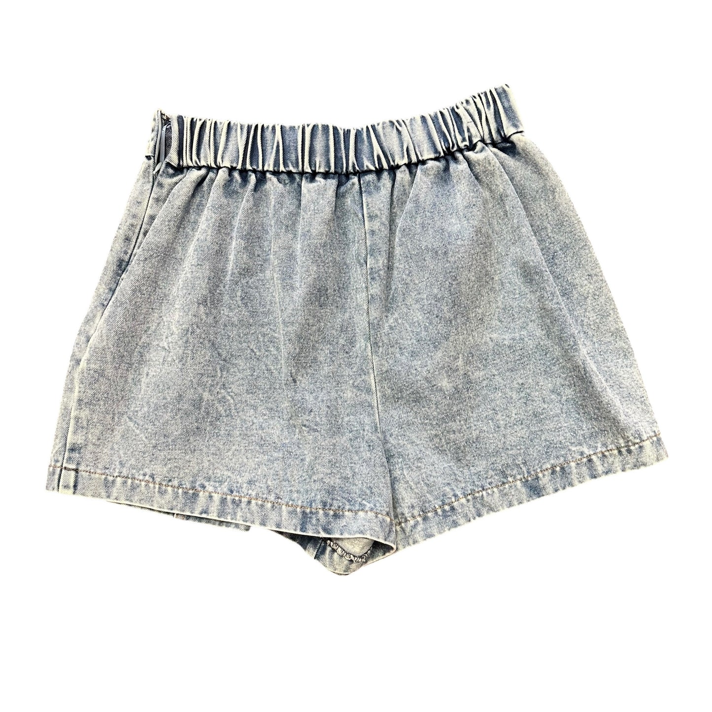 J ROBERTS HIGH RISE DENIM BLUE SHORTS NWT 14 MEDIUM
