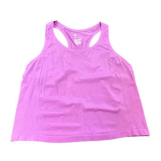 ALL IN MOTION PURPLE ATHLETIC TANK TOP 82 XL