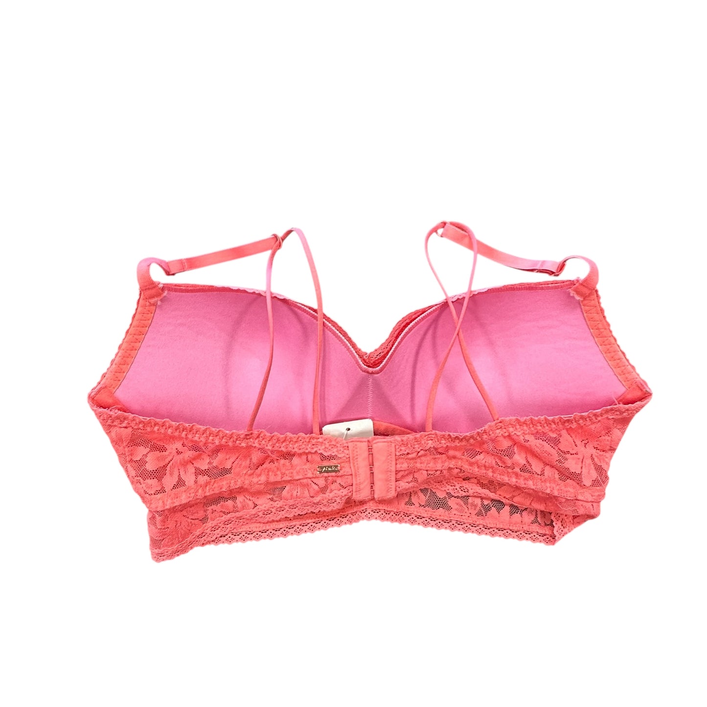 VICTORIA SECRET PINK LACE BRALETTE PUSH UP 100 MEDIUM