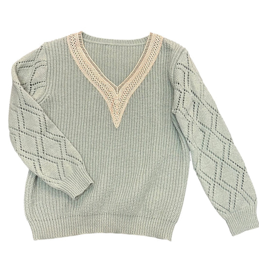 SHEIN SEAFOAM GREEN SWEATER 38 LARGE