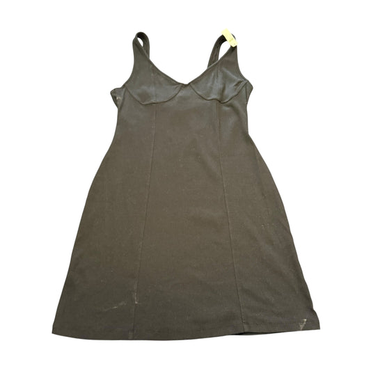 AMERICAN EAGLE BLACK RIBBED TANK DRESS NWT 100 XL