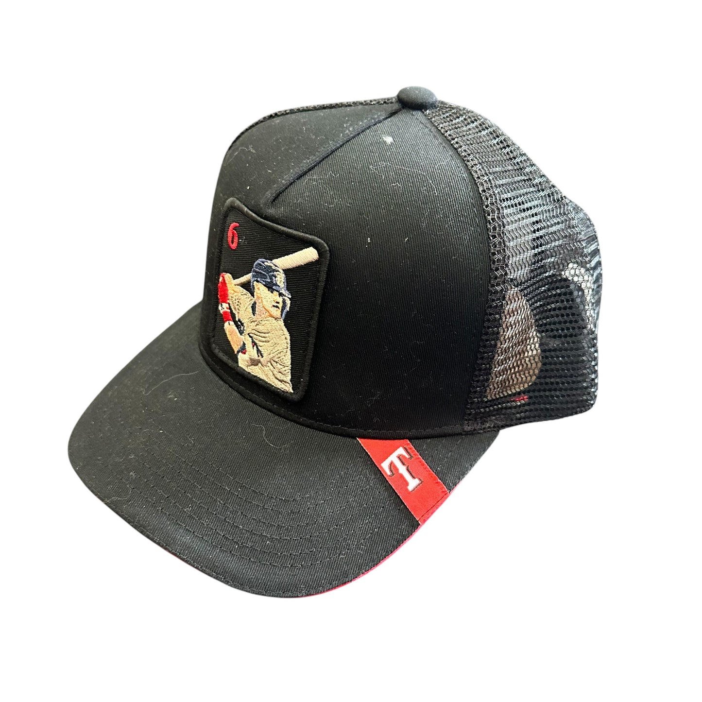 TEXAS RANGERS BLACK CAP 227 OS