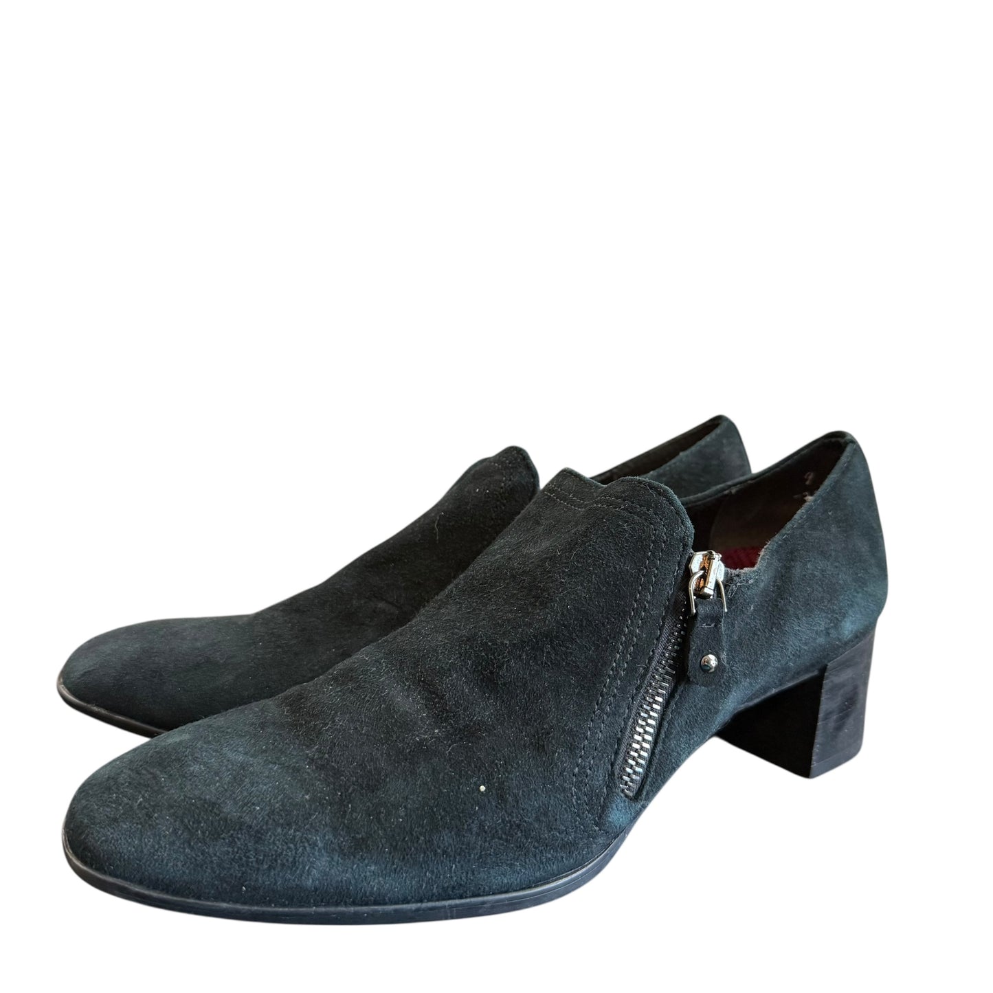 MUNRO SUEDE ANKLE BOOTIES 220 SZ 9