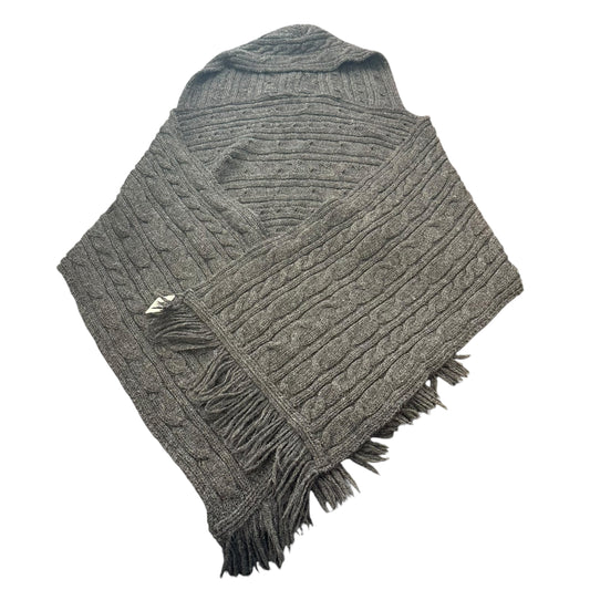 COZY CABLE KNIT HOODED SCARF 216