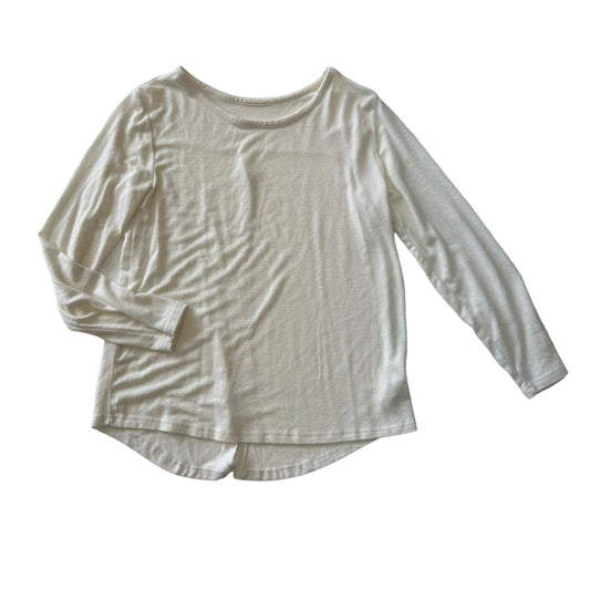 ZYIA CREAM ATHLETIC LONG SLEEVE - 3X - 123