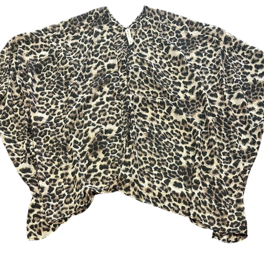 VANILLA BAY ANIMAL PRINT KIMONO 100 ONE SIZE
