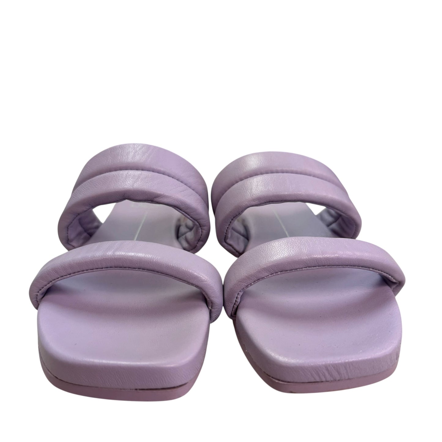 DOLCE VITA DOUBLE STRAP PURPLE FLAT SANDALS 123 SZ 10