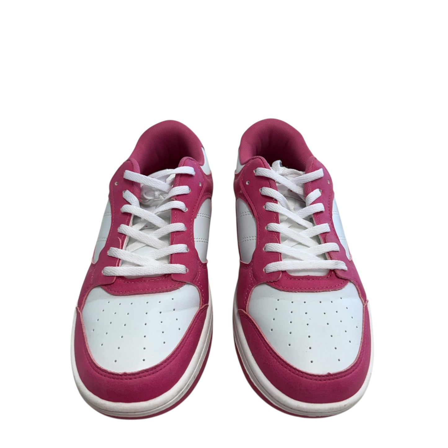 AND1 LOW TOP BASKETBALL SNEAKER WHITE PINK 248 SZ 7.5