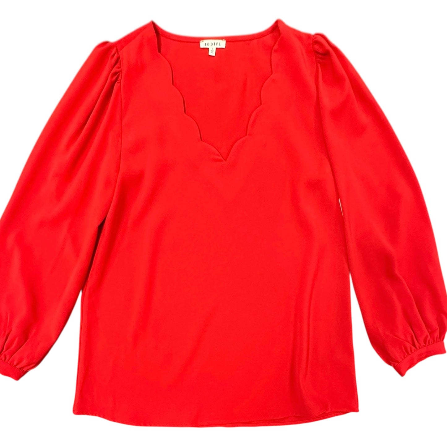 JODIFL RED BLOUSE 206 SMALL