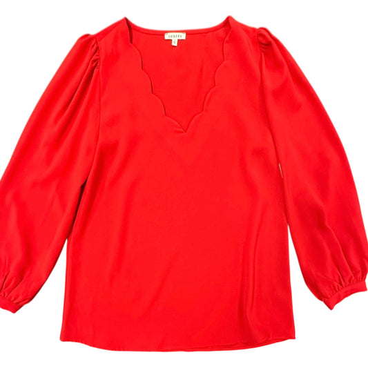 JODIFL RED BLOUSE 206 SMALL