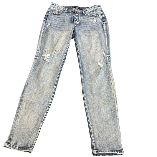 JUDY BLUE BOYFRIEND FIT DENIN JEANS BUTTON FLY 244 SZ 11/30