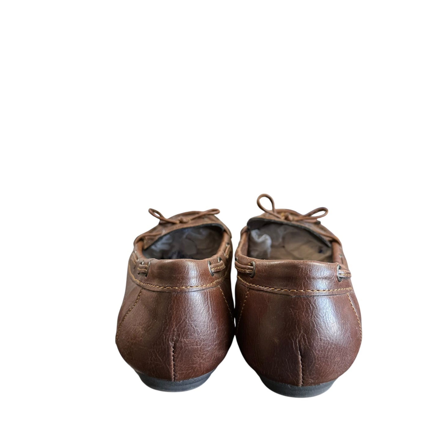 BOC CAROLANN BROWN LOAFERS LEATHER 100 SZ 7