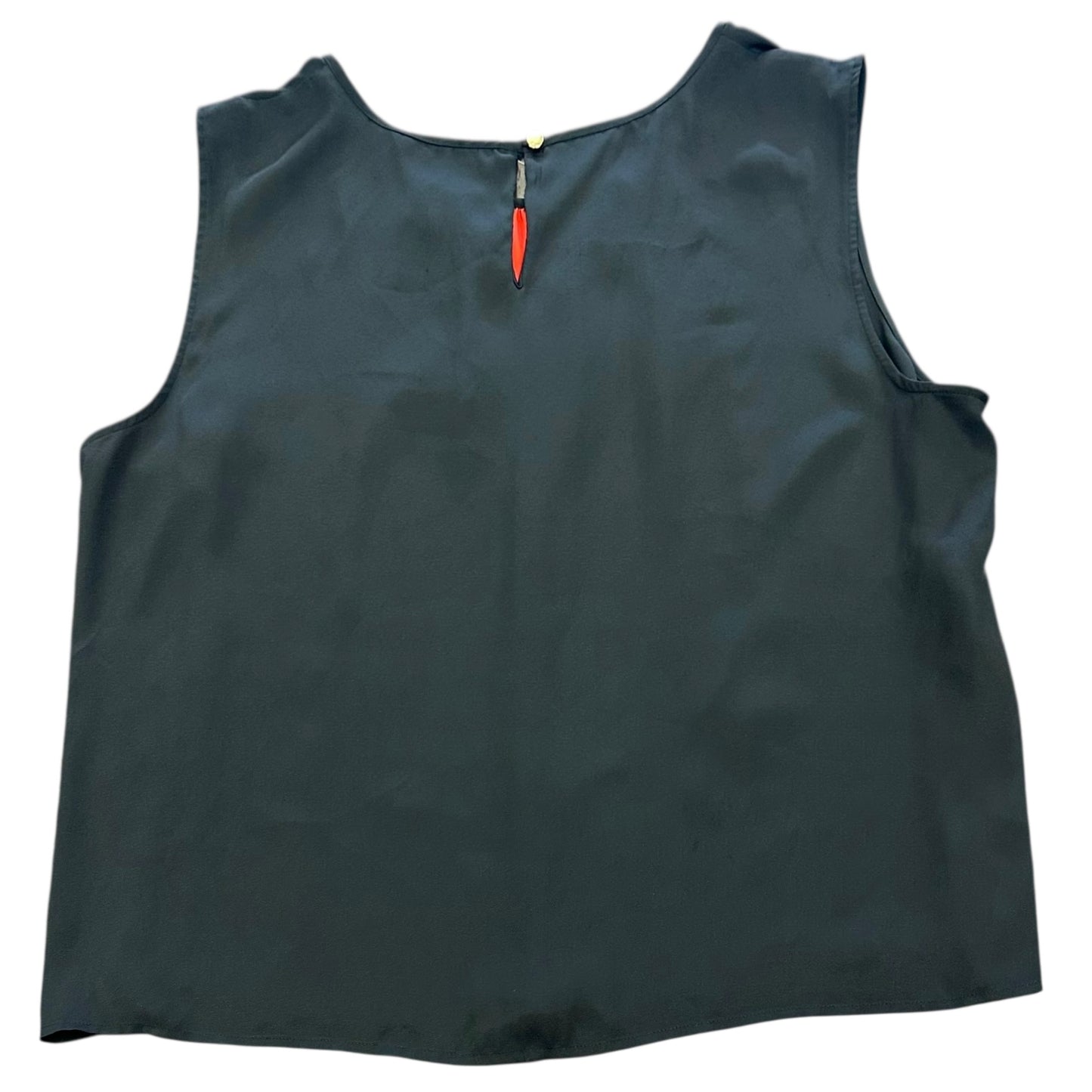 JONES NEW YORK RED BLACK BLOUSE 100 22W