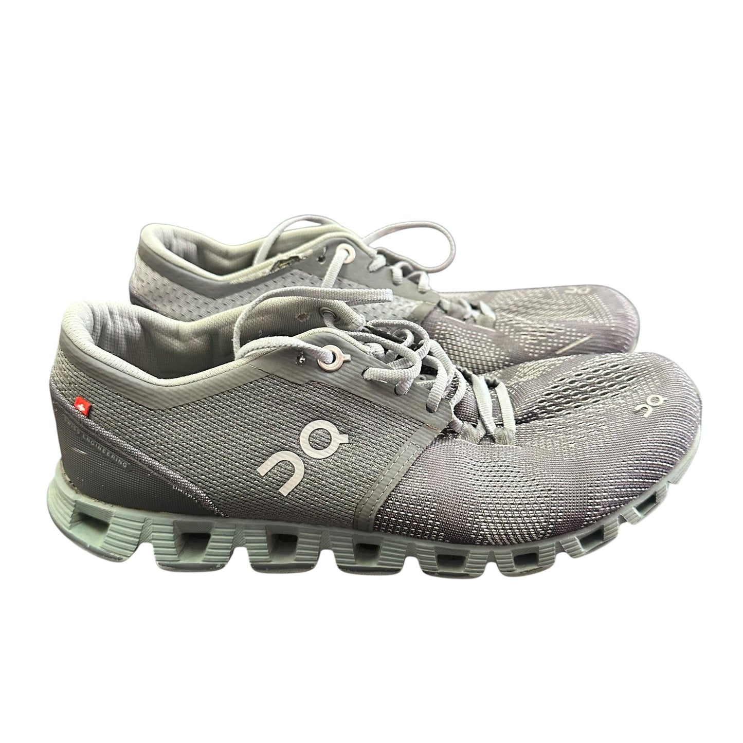 ON CLOUD GRAY RUNNING SHOES SNEAKERS 100 SZ 7