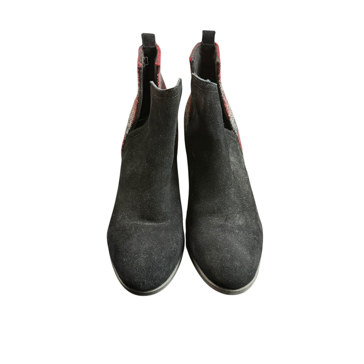 MINNETONKA MARI BOOTIES BLACK SUEDE 251 SZ 8