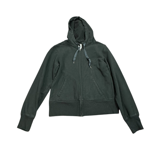 CHAMPION BLACK FULL ZIP HOODIE 218 MEDIUM