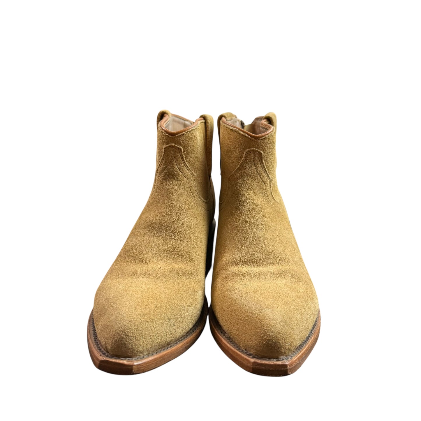 ALVIES THE STASSNEY SUEDE LEATHER BOOTS 249 SZ 6B