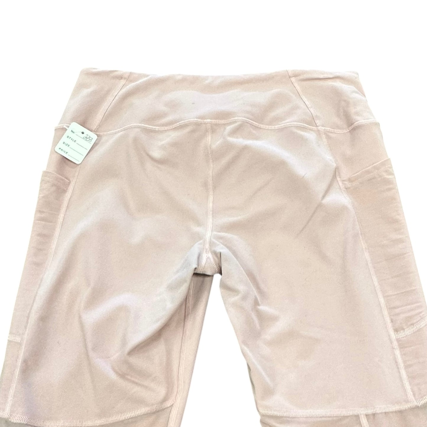 VICTORIA SPORT LIGHT PINK ATHLETIC LEGGINGS 233 LARGE