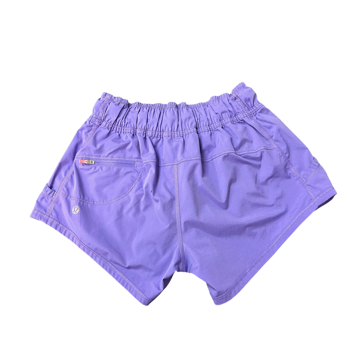 LULULEMON WORK IT OUT SHORTS PURPLE 122 SZ 4