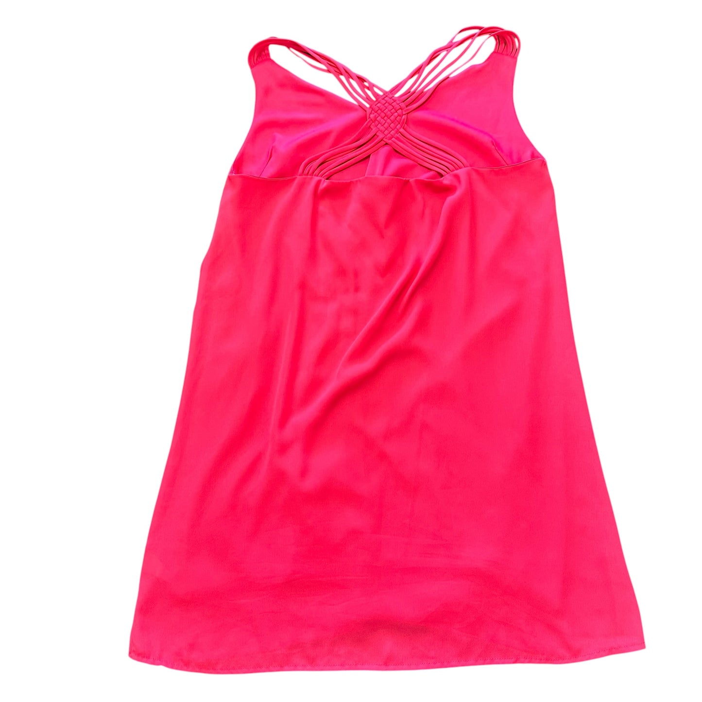 PINK LILY SLEEVELESS SWING DRESS PINK 100 LARGE