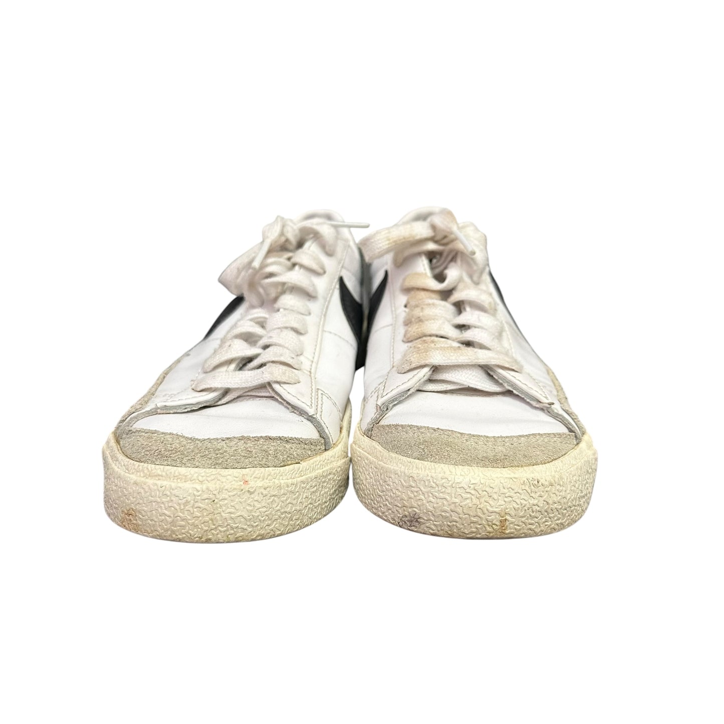 NIKE WHITE LOW LACE UP SNEAKERS 14 SZ 7.5