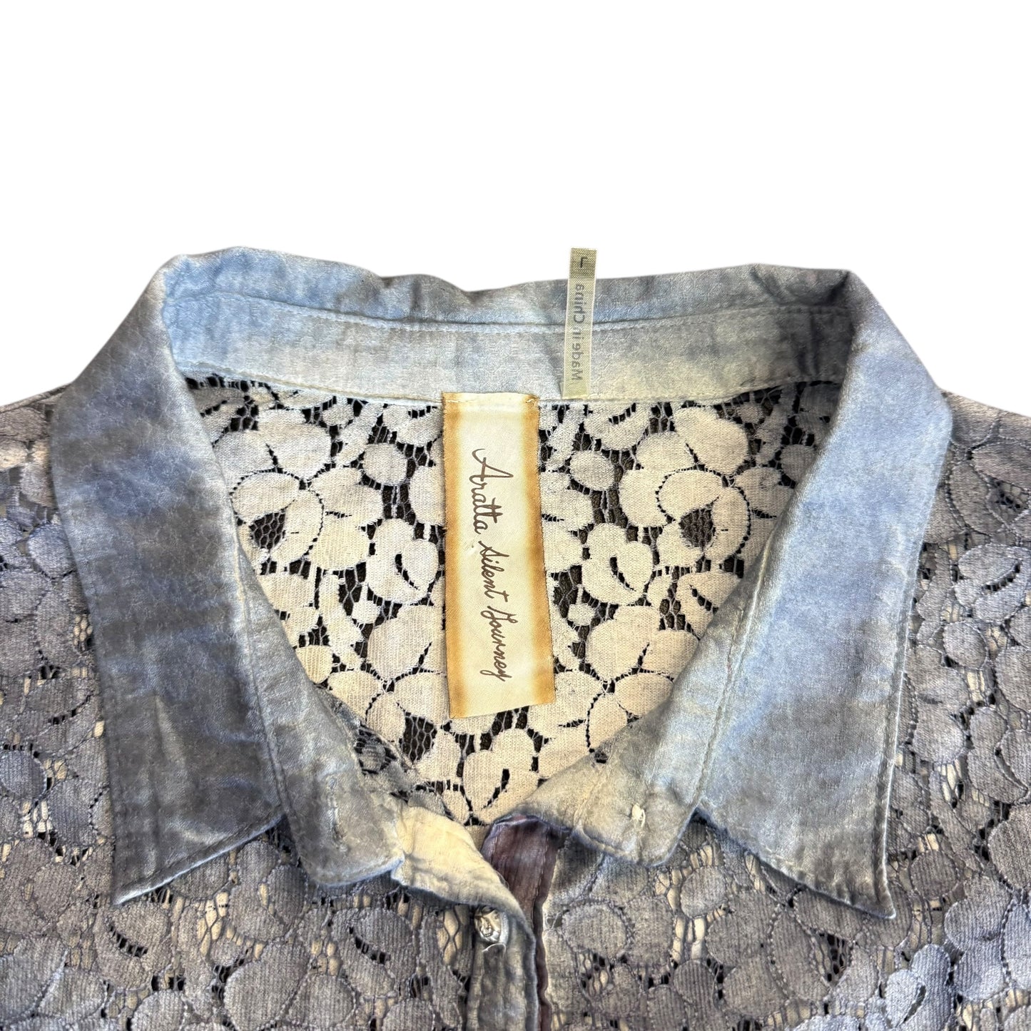 ARATTA SILENT JOURNEY OMBRE LACE BLOUSE 100 LARGE