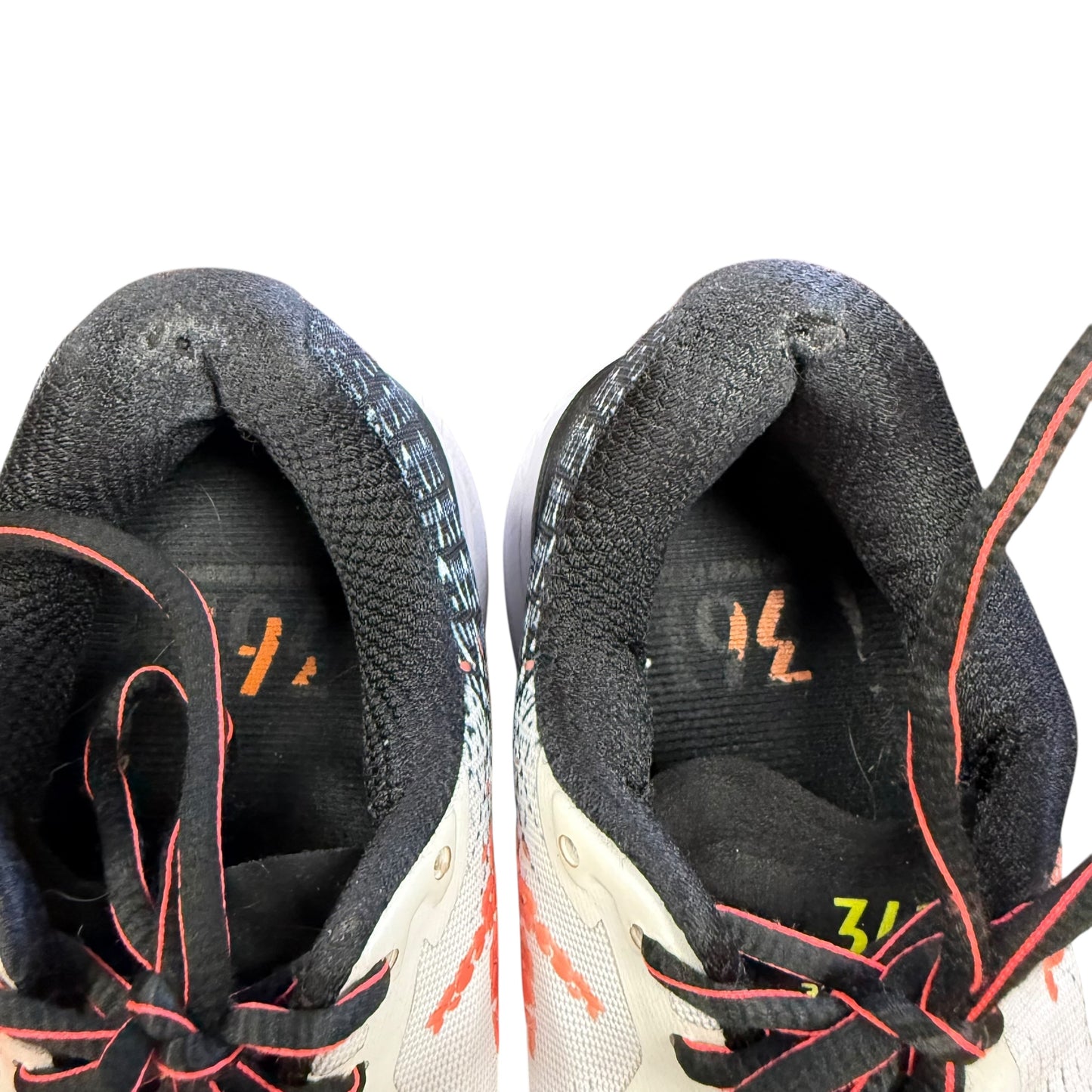 361 DEGREES MERAKI 3 WHITE HAZARD RUNNING SNEAKERS 100 SZ 7.5