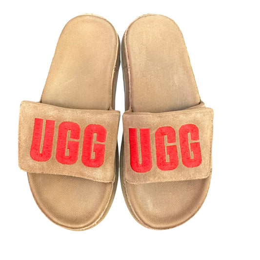 UGG LATON SLIDE SANDALS 219 SZ 8