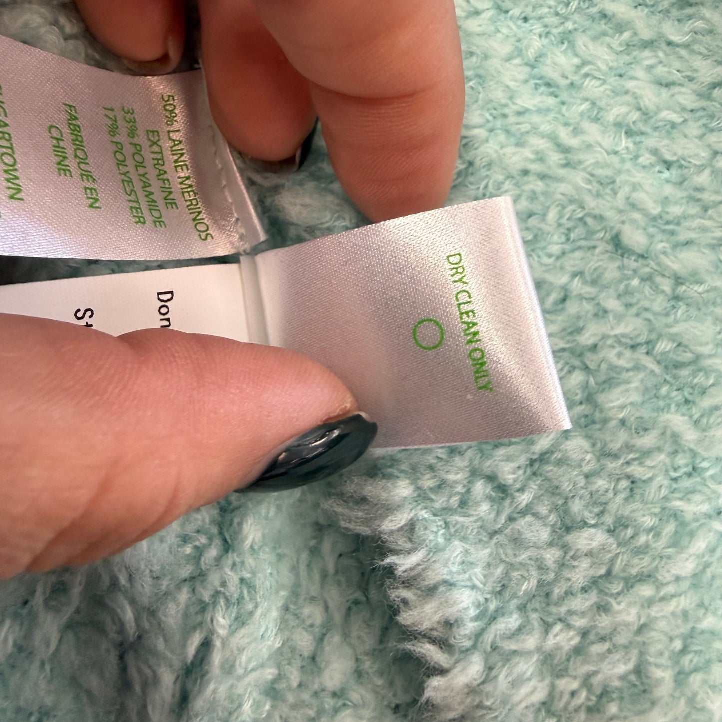 LILLY PULITZER LIGHT BLUE OPEN CARDIGAN 100 XS