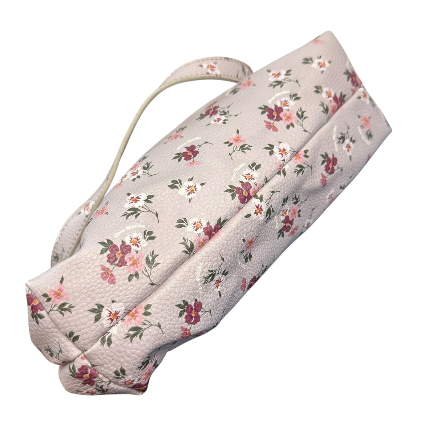 STEVE MADDEN LIGHT PINK FLORAL CROSSBODY PURSE BAG 100