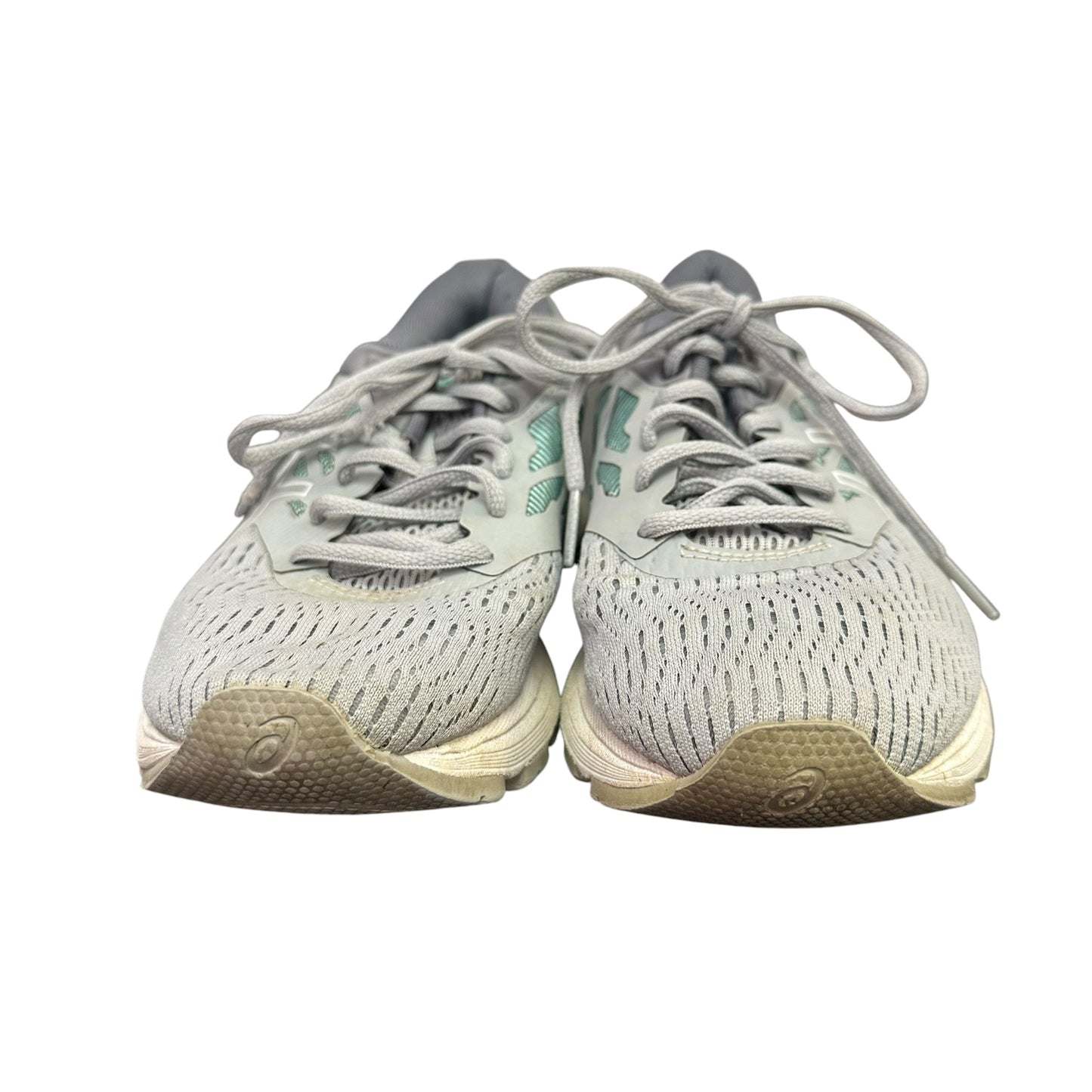 ASICS GRAY LACE UP SNEAKERS 91 SZ 6.5