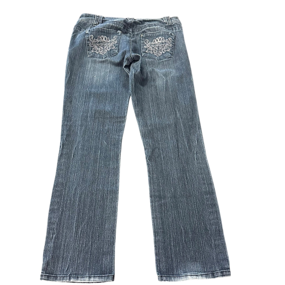 DEMOCRACY DENIM BLUE JEANS 271 SZ 6 *WEAR AT BOTTOM