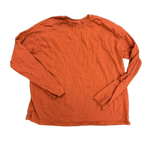 A NEW DAY RUST LONG SLEEVE 
LARGE