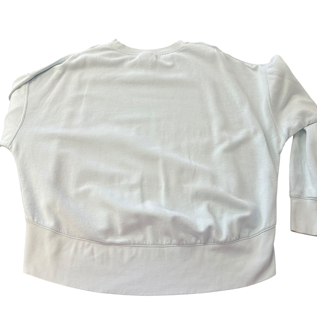 NIKE LIGHT BLUE CROPPED SWEATSHIRT 82 SMALL