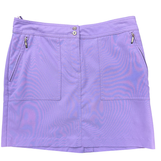IZOD GOLF PURPLE SKORT 100 SZ 2