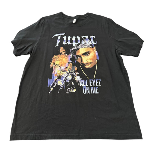 ALL EYEZ ON ME TUPAC BLACK TSHIRT 100 XL