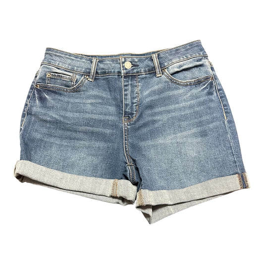 TIME & TRU MID RISE BLUE DENIM SHORTS 251 SZ 4