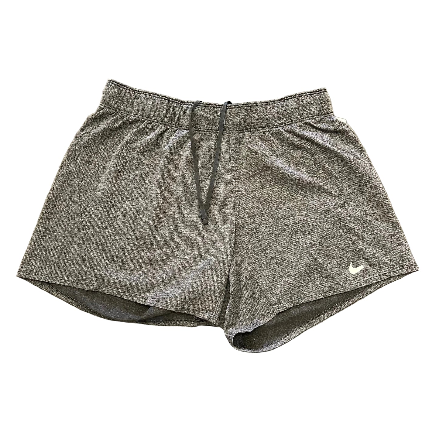NIKE DRI FIT GRAY SHORTS NO LINER 14 MEDIUM
