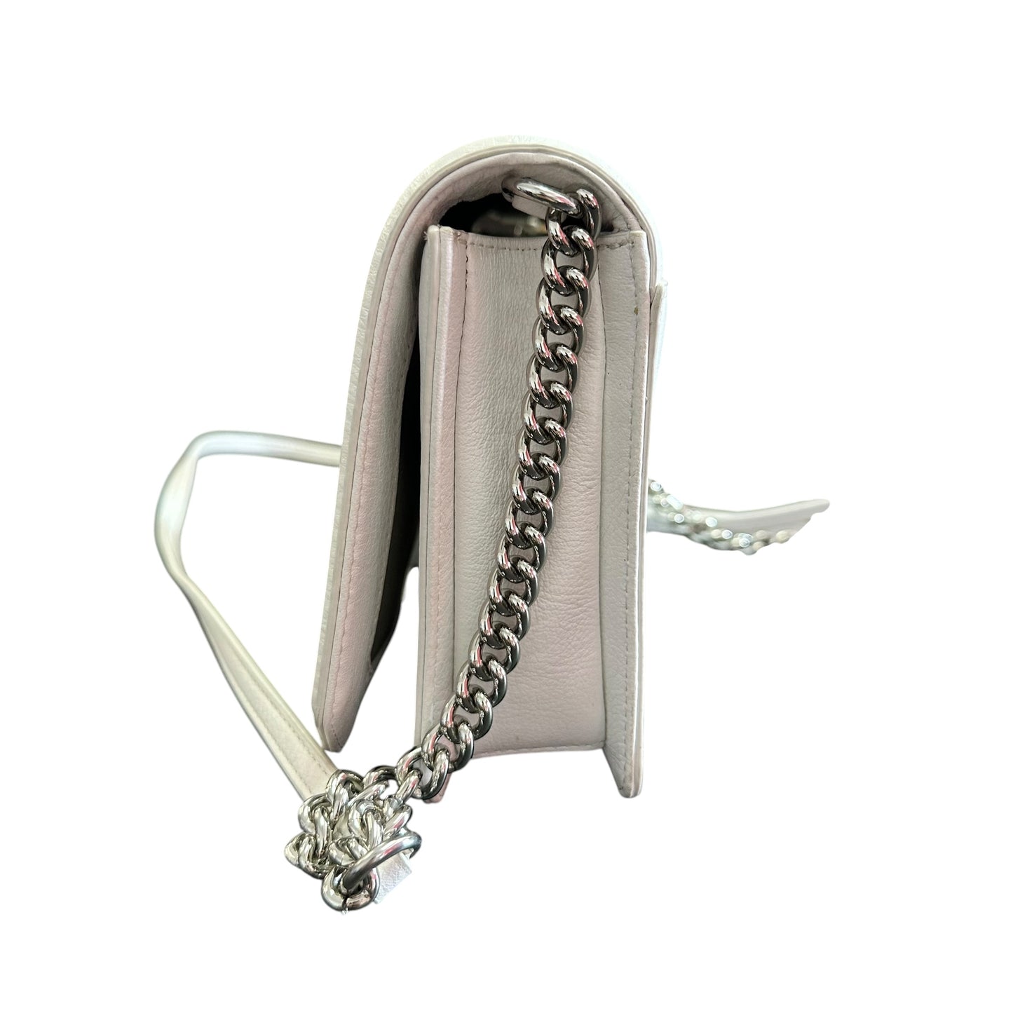 REBECCA MINKOFF WHITE LEATHER CROSSBODY 264 OS