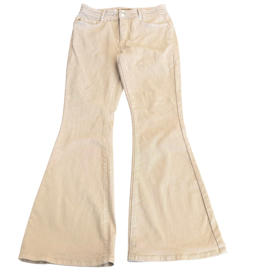 JUDY BLUE KHAKI TAN JEANS FLARES 100 SZ 11/30